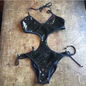 Guess sequined one piece